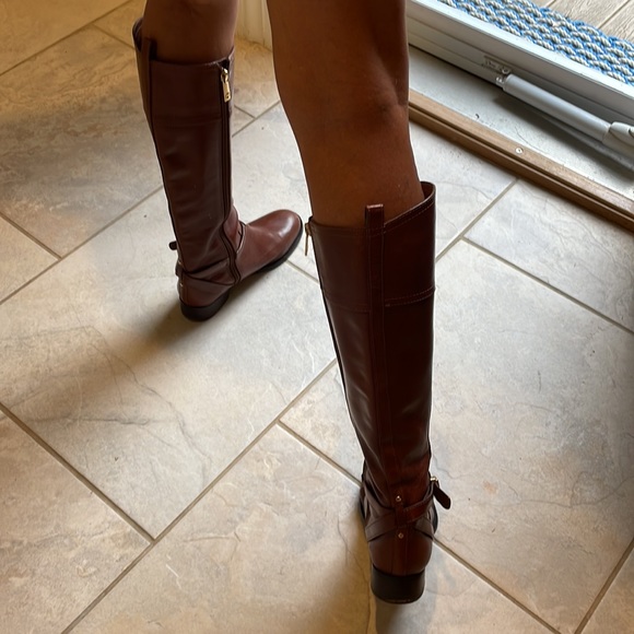 Tory Burch Brown Riding Boots - Picture 3 of 6